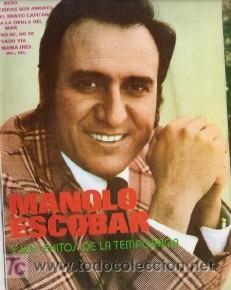 CANCIONERO DE MANOLO ESCOBAR
