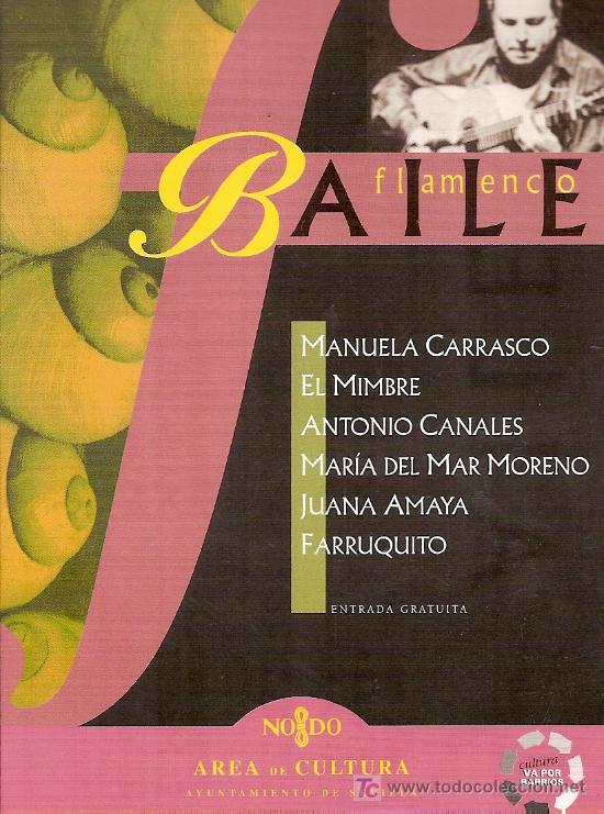 M&uacute;sica de colecci&oacute;n: Postal de Festival de Baile Flamenco en Sevilla.