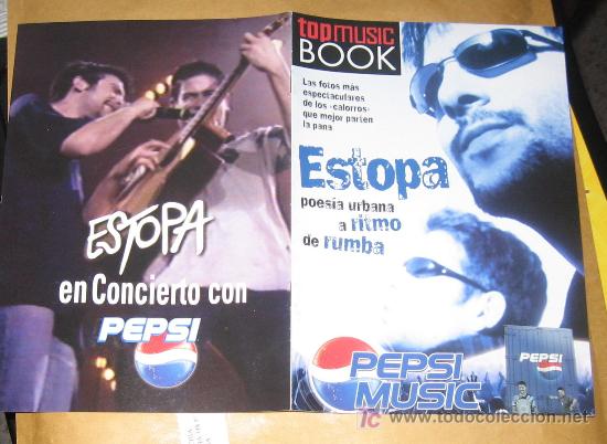 M&uacute;sica de colecci&oacute;n: ESTOPA MINI BOOK PEPSI VPA - Foto 1