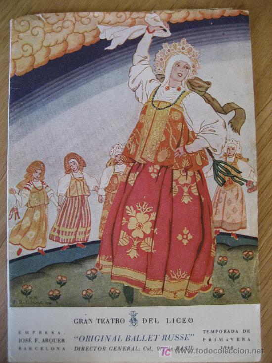 Collectible Music: Gran Teatro del Liceu. Temporada de Primavera 1948