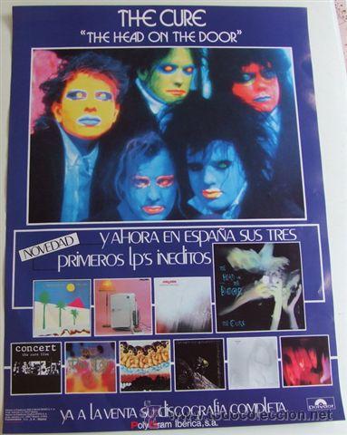 The Cure Poster Promocional De Su Disco The He Sold