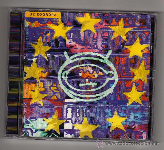 M&uacute;sica de colecci&oacute;n: CAR&Aacute;TULA ORIGINAL CD DE U2 (zooropa).No incluye el cd de m&uacute;sica.