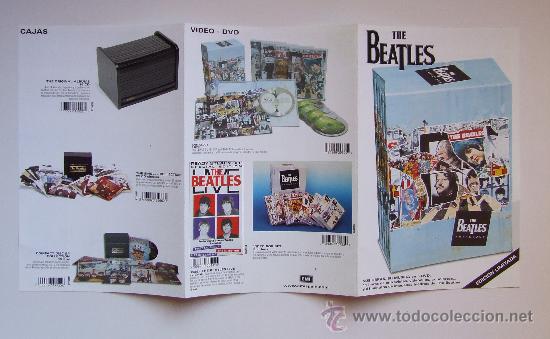 Musica di collezione: BEATLES TRIPTICO PROMOCIONAL DVDs ANTHOLOGY