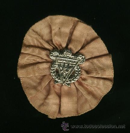 M&uacute;sica de colecci&oacute;n: Insignia con roset&oacute;n coral armonia - Foto 1