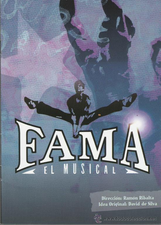 M&uacute;sica de colecci&oacute;n: PROGRAMA COMPLETO DEL MUSICAL FAMA DE 16 HOJAS - Foto 1