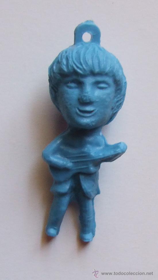 Musique de collection: BEATLES MU&Ntilde;EQUITO COLGANTE A&Ntilde;OS 60-70  COLOR AZUL