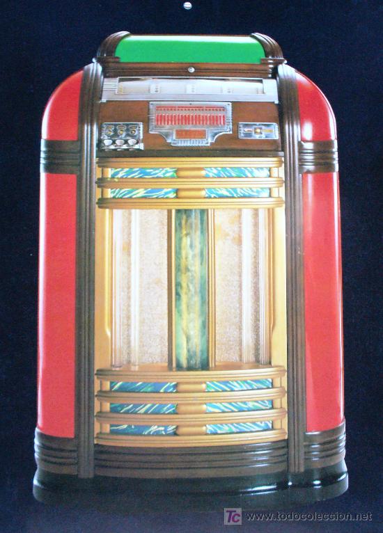 Musica di collezione: LAMINA-FOTO DE JUKEBOX ROCKOLA