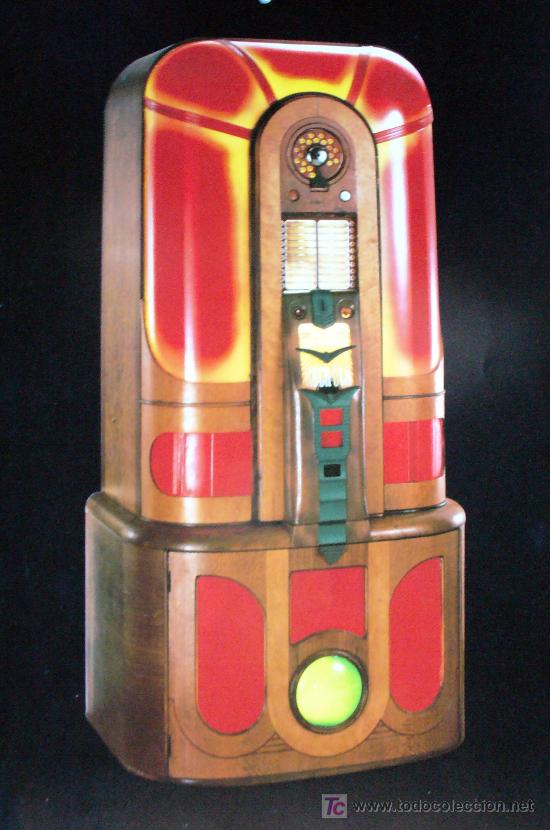 Musica di collezione: LAMINA-FOTO DE JUKEBOX ROCKOLA