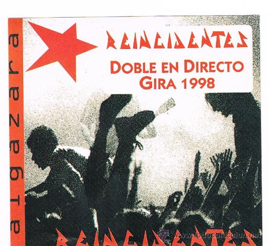 M&uacute;sica de cole&ccedil;&atilde;o: PEGATINA / ADHESIVO DE REINCIDENTES