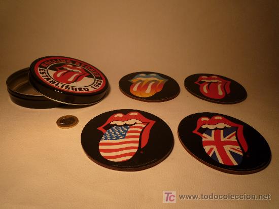 M&uacute;sica de colecci&oacute;n: Posavasos Rolling Stones