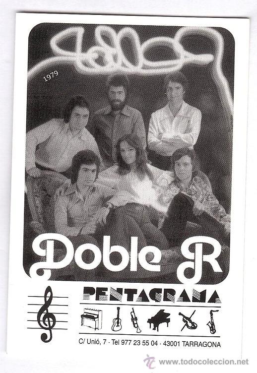 M&uacute;sica de cole&ccedil;&atilde;o: calendario - doble r - grupo local de los a&ntilde;os 60 / 70 - pentagrama - tarragona - a&ntilde;o 2004 - tgna