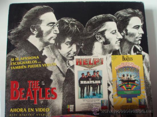M&uacute;sica de colecci&oacute;n: Estuche con las  dos mejores peliculas de los Beatles peiza de coleccion nueva sin usar