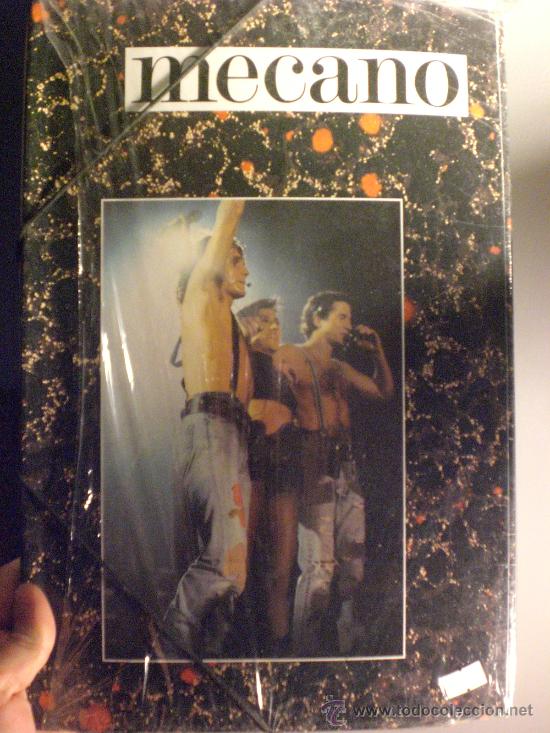 M&uacute;sica de colecci&oacute;n: CARPETA MECANO FOTOS CONCIERTO CON CLASIFICADORES. NUEVA