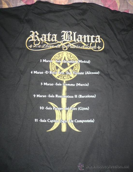 camisas de rata blanca