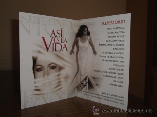 M&uacute;sica de colecci&oacute;n: Isabel Pantoja programa de la gira As&iacute; es la vida - Foto 2