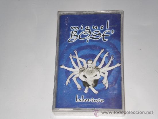 M&uacute;sica de colecci&oacute;n: CARATULA SIN CASETTE DE MIGUEL BOSE ( LABERINTO ) 1995 . INCLUYE LETRAS IMPRESAS DE LAS CANCIONES .