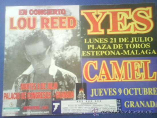 M&uacute;sica de colecci&oacute;n: LOU REED - YES - CAMEL