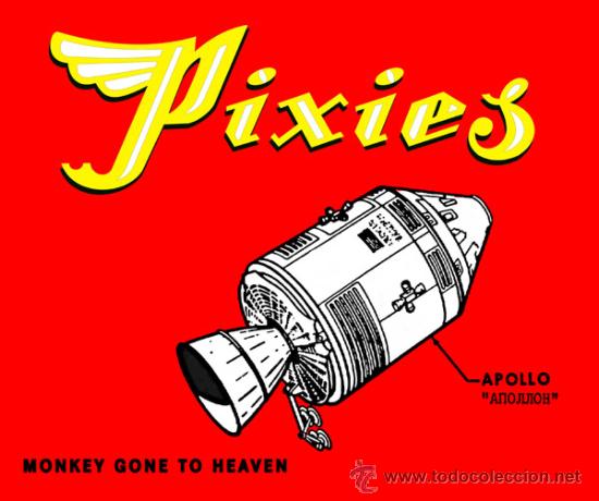 Musica di collezione: PIXIES MONKEY GONE TO HEAVEN - CAMISETA - TSH (nuevas, varias tallas)