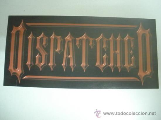 M&uacute;sica de colecci&oacute;n: pegatina dispatched como nueva - Foto 1