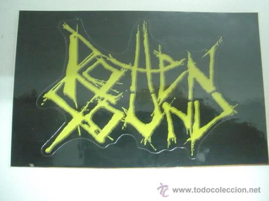 M&uacute;sica de colecci&oacute;n: pegatina rotten sound - Foto 1