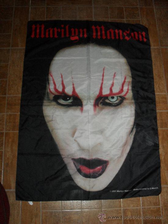 M&uacute;sica de colecci&oacute;n: BANDERA DE MARILYN MANSON. - Foto 2