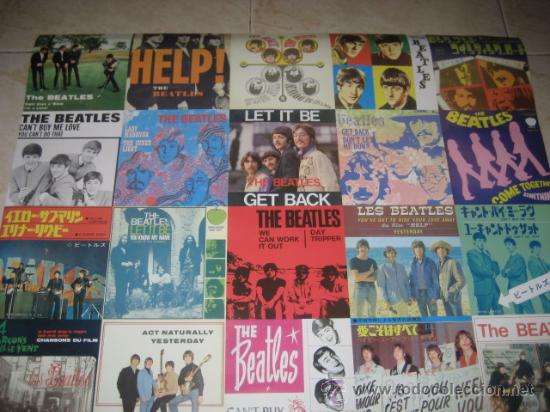 poster the beatles. portadas de discos - Buy Other antique music items at  todocoleccion - 32885707