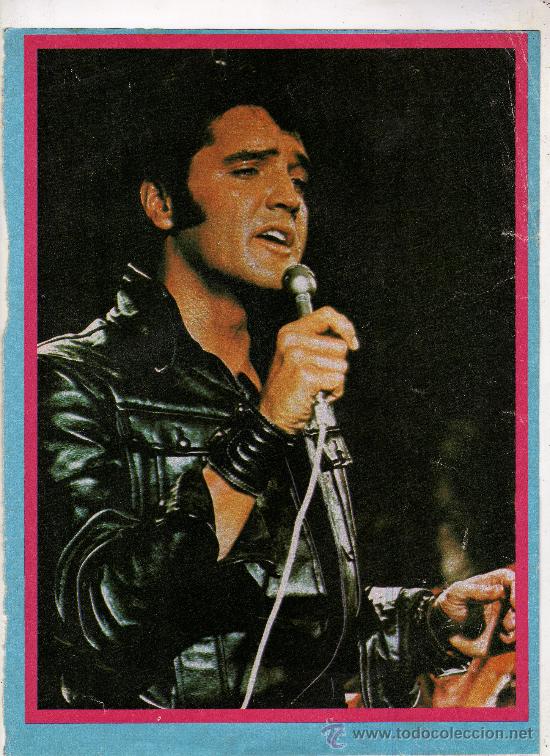 M&uacute;sica de colecci&oacute;n: ELVIS PRESLEY &middot; hoja de revista (21 x 28 Cm.)