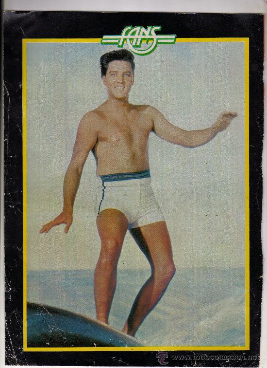 M&uacute;sica de colecci&oacute;n: ELVIS PRESLEY &middot; HOJA DE REVISTA FANS (21 X 28 CM.)