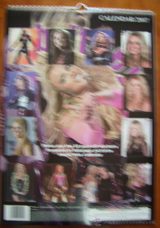 M&uacute;sica de colecci&oacute;n: BRITNEY SPEARS. Calendario 2007. - Foto 2