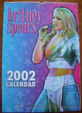 M&uacute;sica de colecci&oacute;n: BRITNEY SPEARS. Calendario 2002. - Foto 1