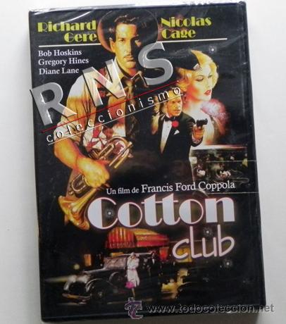 Musica di collezione: COTTON CLUB DVD PRECINTADO PEL&Iacute;CULA MUSICAL RICHARD GERE NICOLAS CAGE DIANE LANE FORD COPPOLA CINE