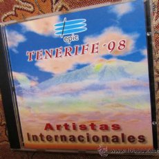 Música de colección: CD ARTISTAS INTERNACIONALES -TITULO TENERIFE 98-0RIGINAL DEL 98- REGALO DE MAXI.CD- ¡¡¡NUEVO¡¡¡. Lote 37750745