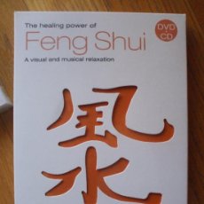 Música de colección: THE HEALING POWER OF FENG SHUI, A VISUAL AND MUSICAL RELAXATION, DVD, CD. Lote 38870862