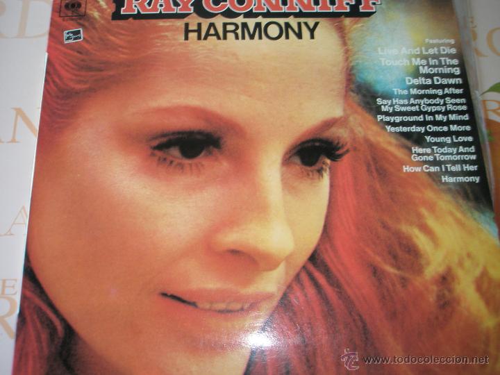 M&uacute;sica de colecci&oacute;n: LP-VINILO-RAY CONNIFF-HARMONY-1973-10 TEMAS-CBS-. - Foto 1