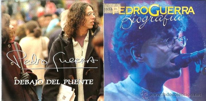M&uacute;sica de colecci&oacute;n: 2 CD SINGLES DE PEDRO GUERRA - Foto 1