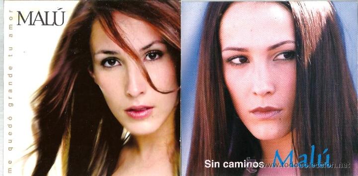 M&uacute;sica de colecci&oacute;n: 2 CD SINGLES DE MALU - Foto 1