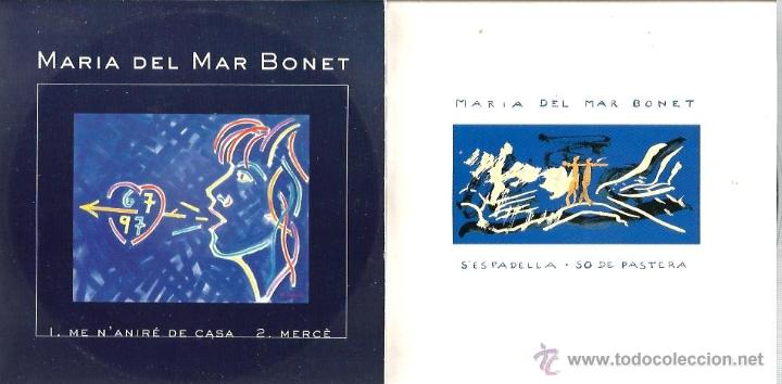 M&uacute;sica de colecci&oacute;n: 2 CD SINGLES DE MARIA DEL MAR BONET - Foto 1