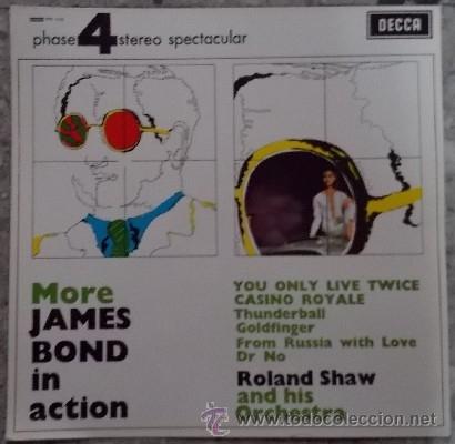 M&uacute;sica de colecci&oacute;n: CARATULA DELANTERA. MORE JAMES BOND IN ACTION.   CARATU-75