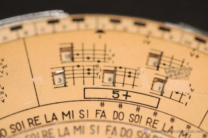 M&uacute;sica de colecci&oacute;n: DISCO MEDIDOR NOTAS MUSICALES - Foto 4