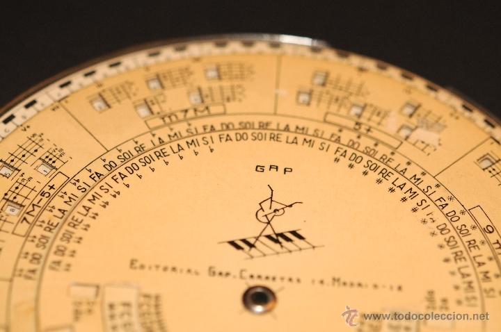 M&uacute;sica de colecci&oacute;n: DISCO MEDIDOR NOTAS MUSICALES - Foto 9