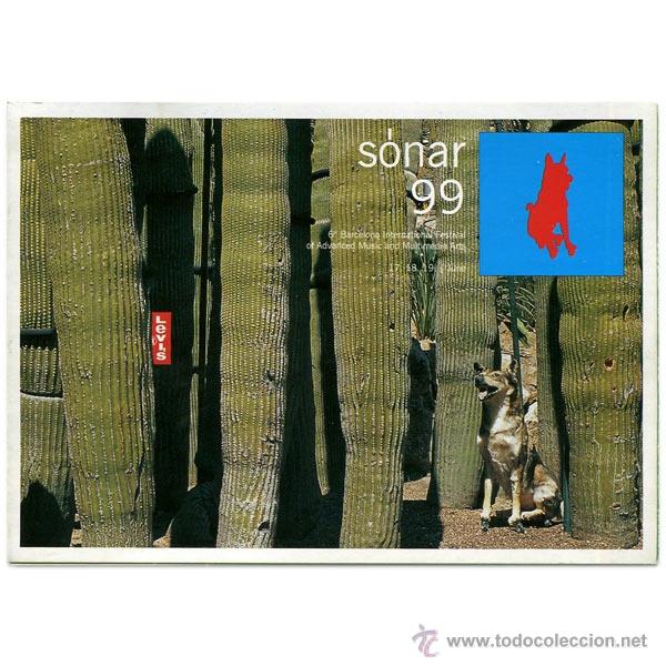 M&uacute;sica de colecci&oacute;n: Festival S&ograve;nar 99 (6&ordm; edici&oacute;n) - Programaci&oacute;n de mano deplegable - Foto 1