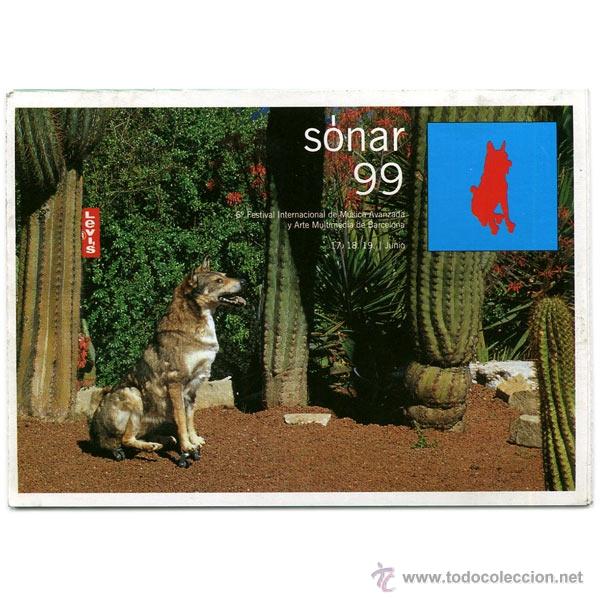 M&uacute;sica de colecci&oacute;n: Festival S&ograve;nar 99 (6&ordm; edici&oacute;n) - Programaci&oacute;n de mano deplegable - Foto 2