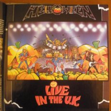 Música de colección: HELLOWEEN LIVE IN UK 1989 HOJA DE REVISTA ADVERT PROMO. Lote 42805213