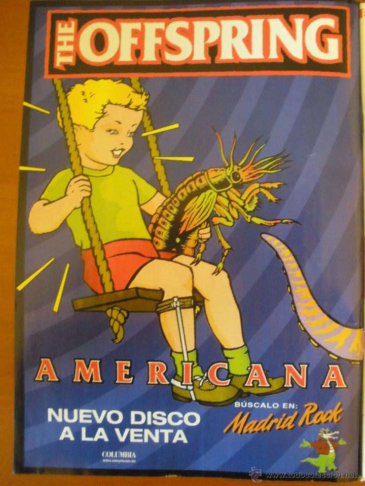 Collectible Music: the offspring americana 1998 promo magazine advert