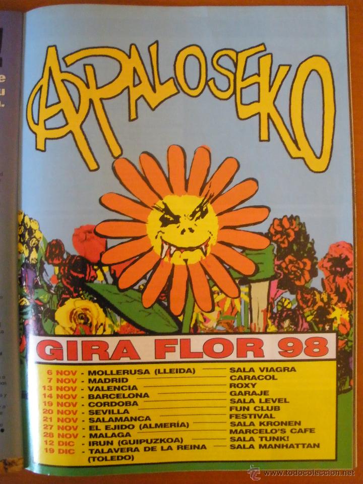Collectible Music: a palo seko + gira 1998 promo magazine advert
