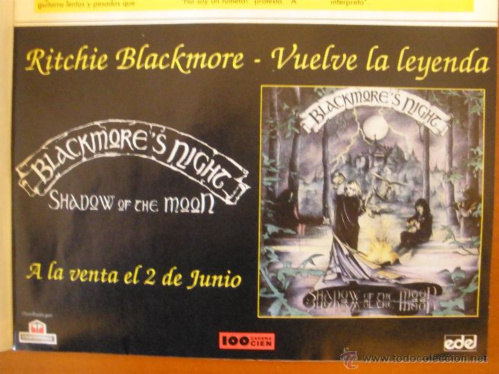 Collectible Music: blackmore's night 1997 promo magazine advert