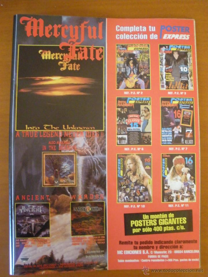 Collectible Music: mercyful fate  1996 promo magazine advert