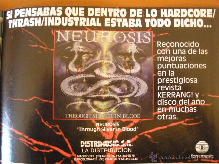 Musiksammlung: neurosis 1996 promo magazine advert