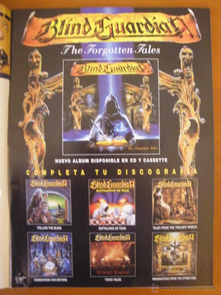 Musica di collezione: blind guardian  1996 promo magazine advert