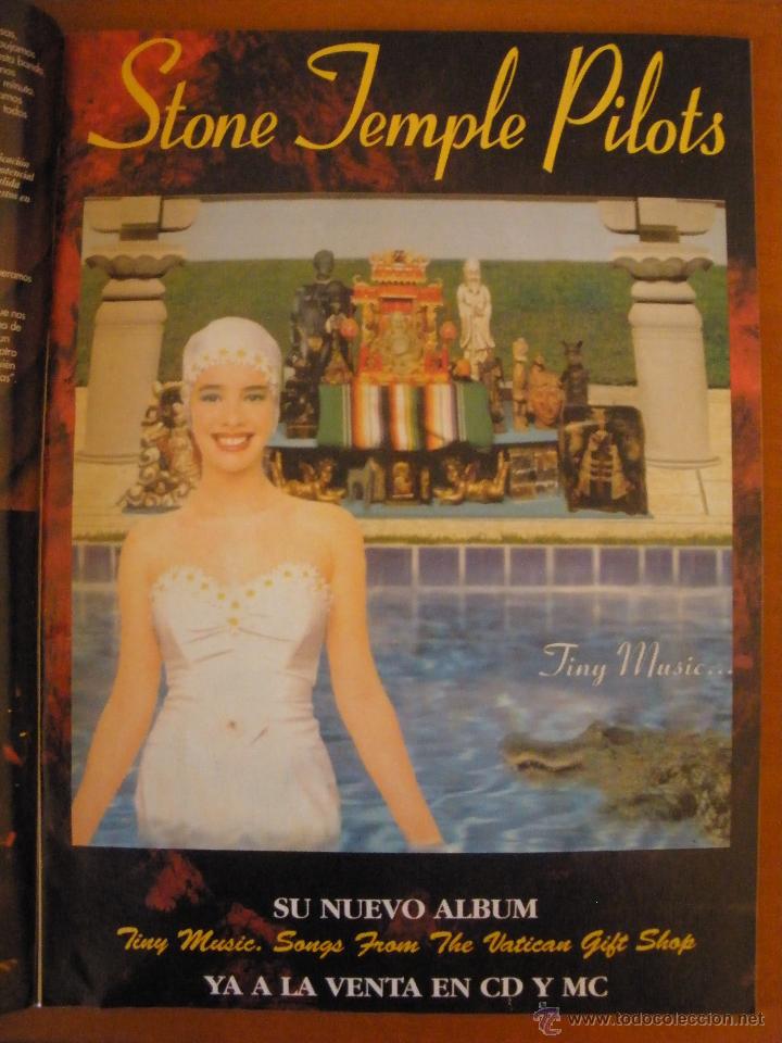Collectible Music: stone temple pilots 1996 promo magazine advert